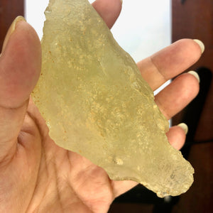 1 TRIOASIS LIBYAN DESERT GLASS GOLD TEKTITE G577