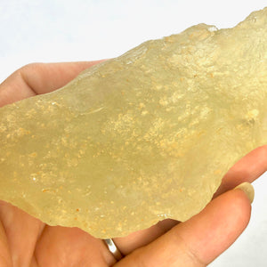 1 TRIOASIS LIBYAN DESERT GLASS GOLD TEKTITE G577