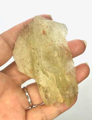 4 QUIK LIBYAN DESERT GLASS GOLD TEKTITE G580