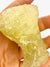 12 TZOK LIBYAN DESERT GLASS GOLD TEKTITE G588