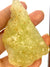 13 KAL  LIBYAN DESERT GLASS GOLD TEKTITE G589