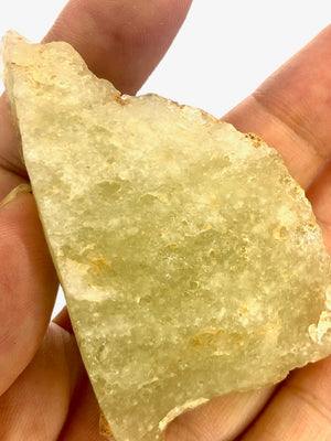 13 KAL  LIBYAN DESERT GLASS GOLD TEKTITE G589
