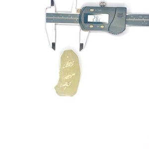 22 GLISCH LIBYAN DESERT GLASS GOLD TEKTITE G598