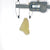 26 XIXV  LIBYAN DESERT GLASS GOLD TEKTITE G602