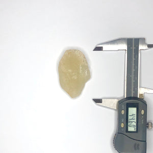 28 ZAN LIBYAN DESERT GLASS GOLD TEKTITE G604