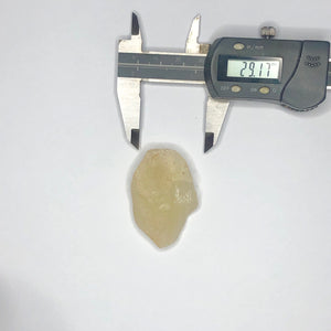 28 ZAN LIBYAN DESERT GLASS GOLD TEKTITE G604
