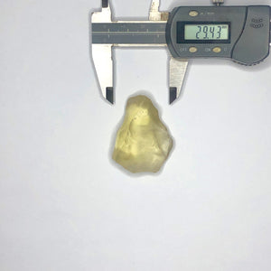 29 FAM LIBYAN DESERT GLASS GOLD TEKTITE G605
