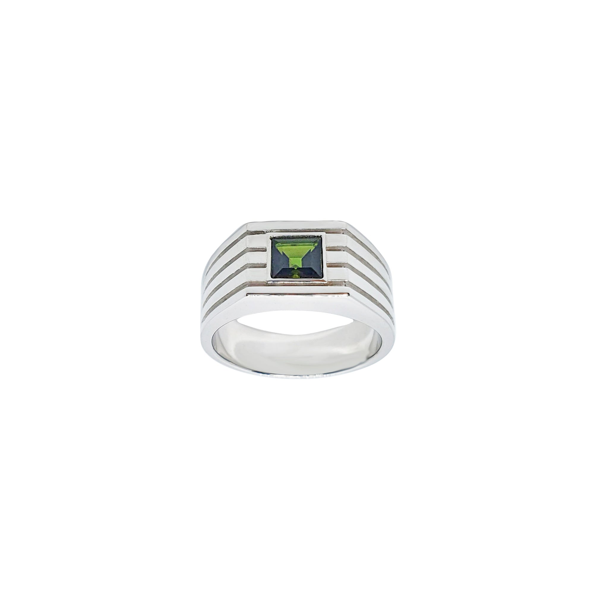 Inora Men Signet Ring - Green Princess 2021-083