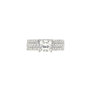 Kerangie Puzzle Set 1CT - Princess Cut Solitaire Ring + L-EXO Outer Band 2019-11