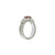 Keroyale Full Diamonds Gemstone Ring - Pink Round W209