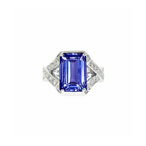 Lintaz Gemstone Ring - Tanzanite Emerald 2019-80