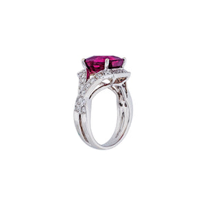 Lintaz Gemstone Ring - Pink Long Cushion 2021-044