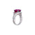 Lintaz Gemstone Ring - Pink Long Cushion 2021-044