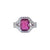 Lintaz Gemstone Ring - Pink Long Cushion 2021-044