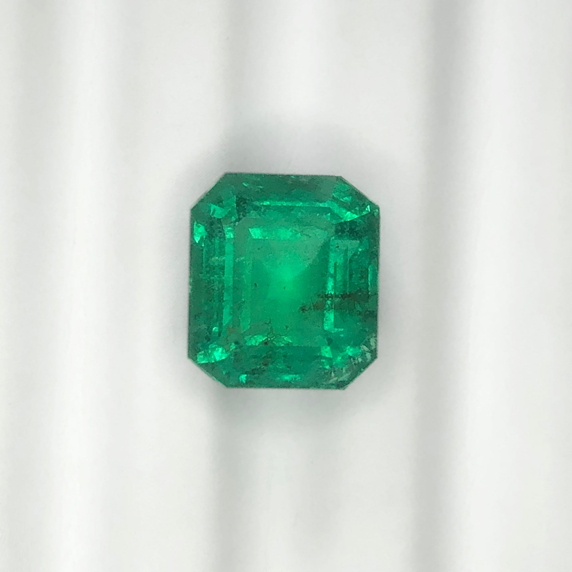 Emerald Zambian Step Cut 11.29CT M263