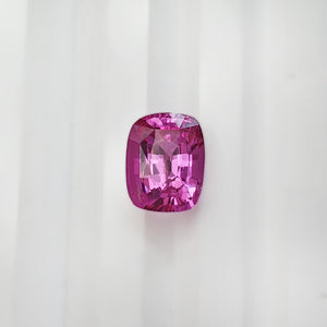 Pink Sapphire 2.67CT Long Cushion GIA M286
