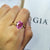 Pink Sapphire 3.07CT Oval GIA M288