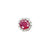 Ruba Winza Ruby Halo Ring 6.63CT M414