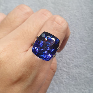 Tanzanite Long Cushion 14.25CT M435