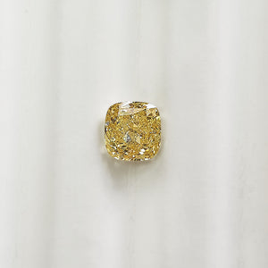 Natural Fancy Intense Orangy Yellow Cushion 1.51CT Diamond GIA Certified M464