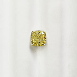 Natural Fancy Yellow Cushion 1.51CT Diamond GIA Certified M466