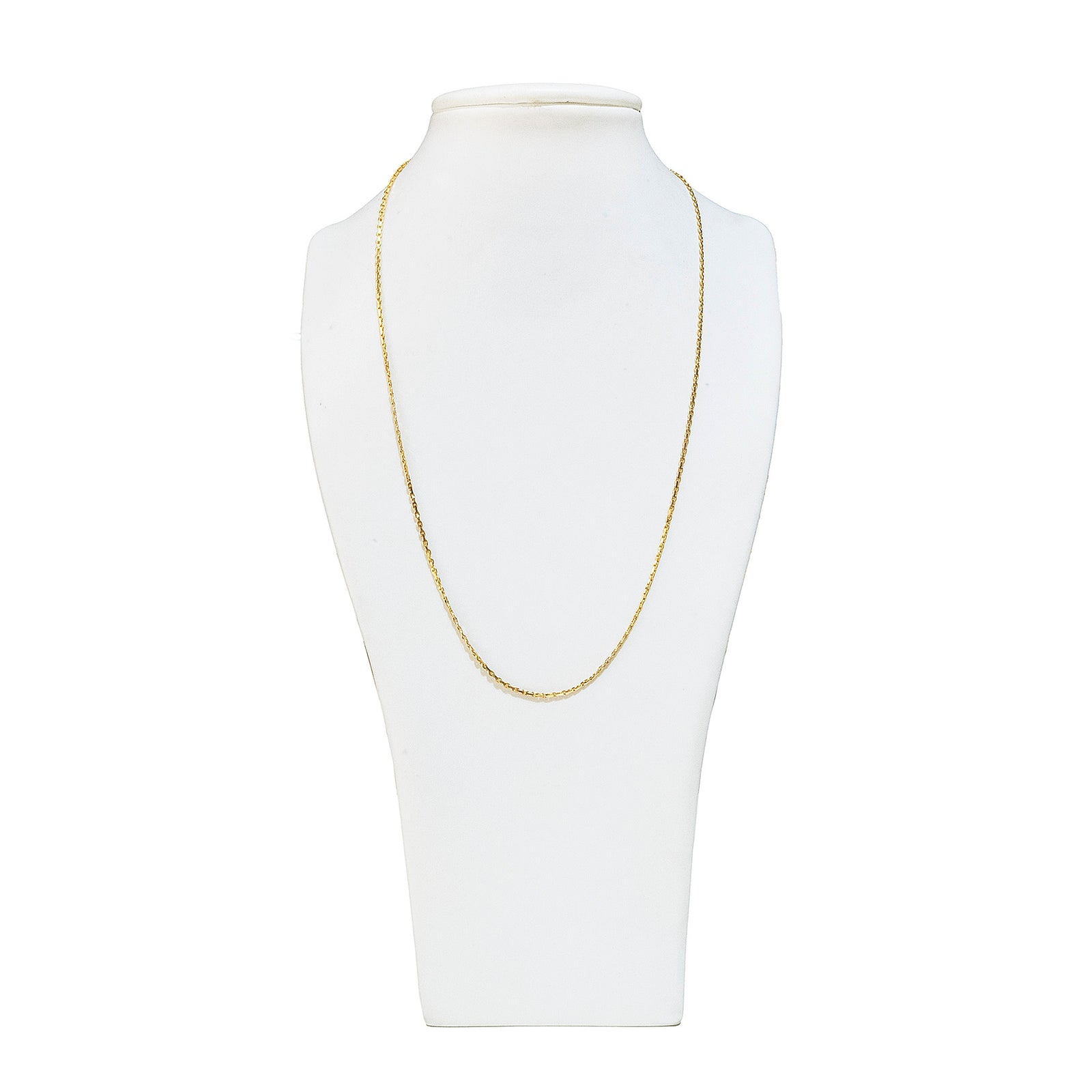 Flat Oval Rolo Chains 916 Gold 1.5MM M506