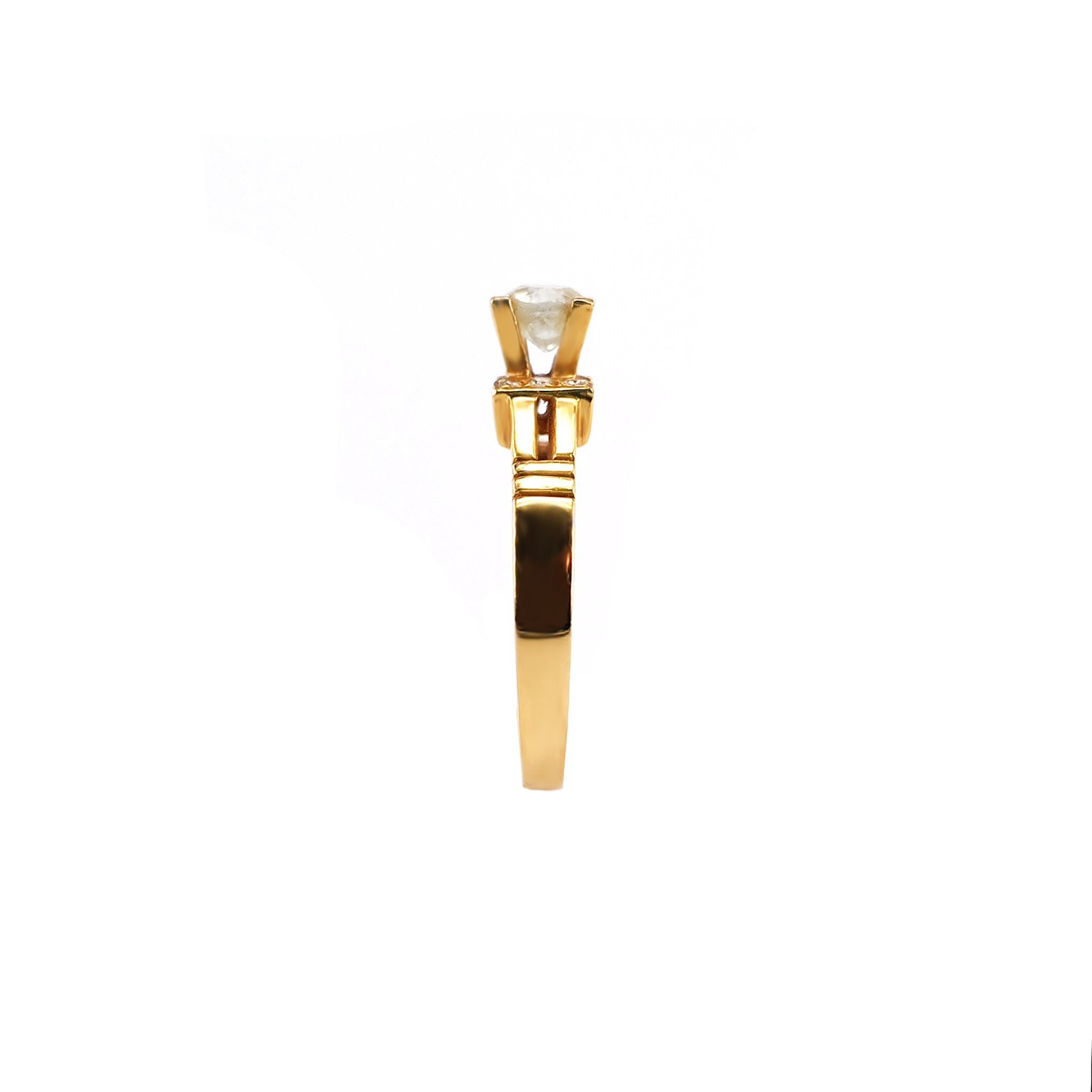 Esmara Vintage Diamond Solitaire Ring M518