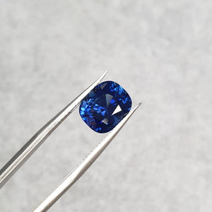 Unheated Blue Sapphire Long Cushion 4.43CT M534