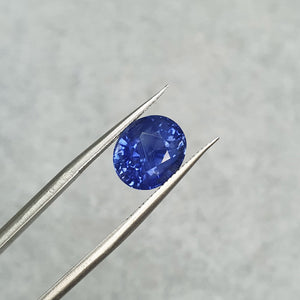 Unheated Blue Sapphire Oval 5.59CT M537