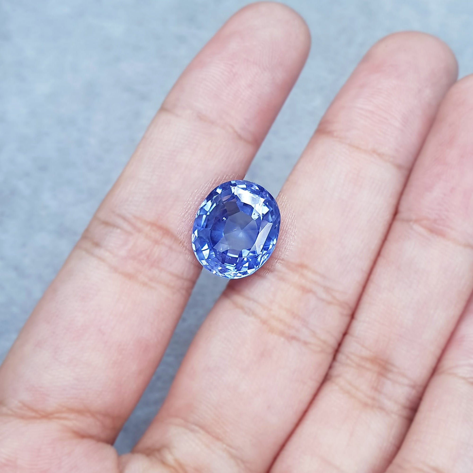 Unheated Blue Sapphire Oval 7.75CT M539