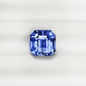 Unheated Blue Sapphire Octagonal / Asscher 5.25CT M541