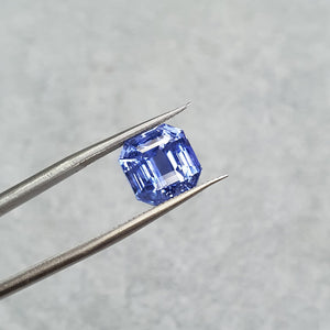 Unheated Blue Sapphire Octagonal / Asscher 5.25CT M541