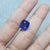 Vivid Blue Sapphire Long Cushion 5.1CT M551