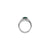 Linnade Gemstone Halo Ring - Green Oval M630