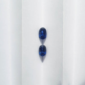 Blue Sapphire Oval Pair 2.37CT M679