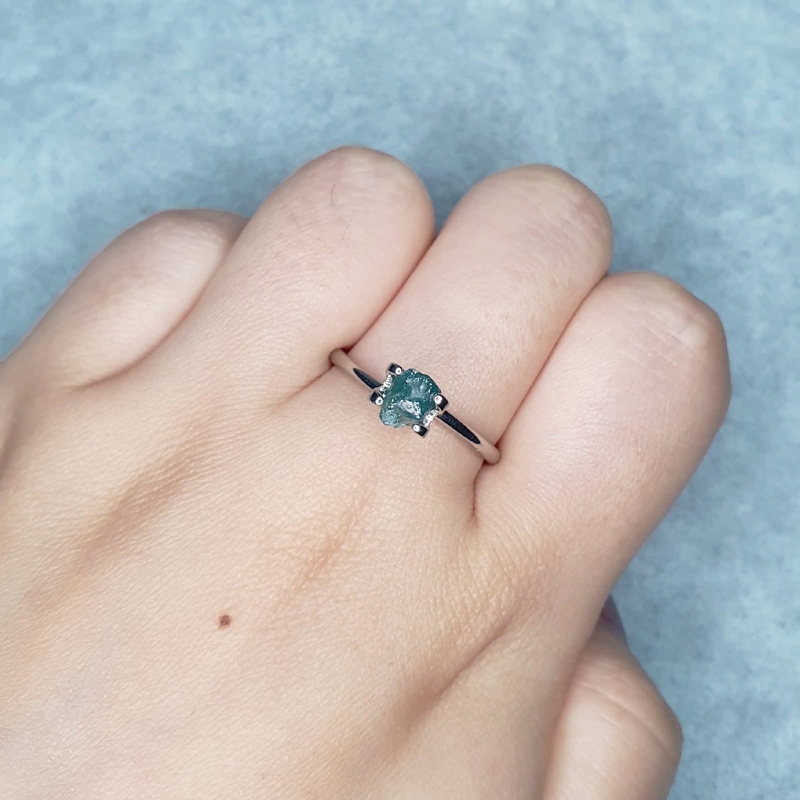 Diamond 0.97CT Irradiated Blue M683