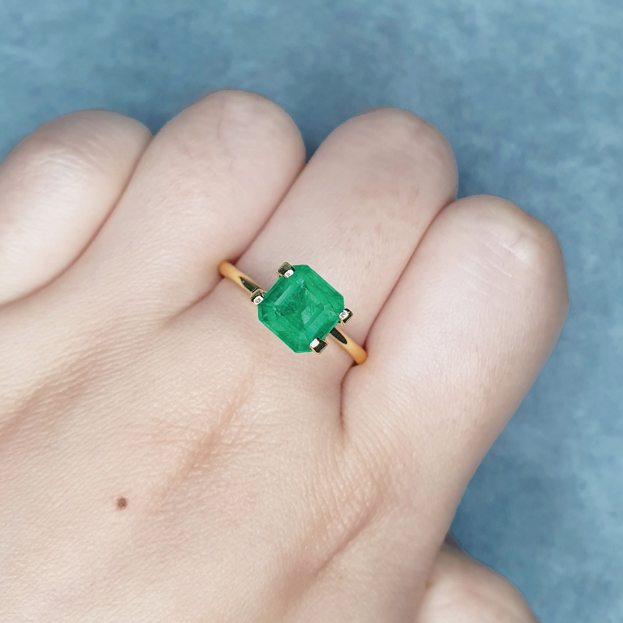 Colombian Emerald Octagonal Cut 2.12 CT M686