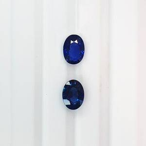 Blue Sapphire Oval Pair 1.70CT M747
