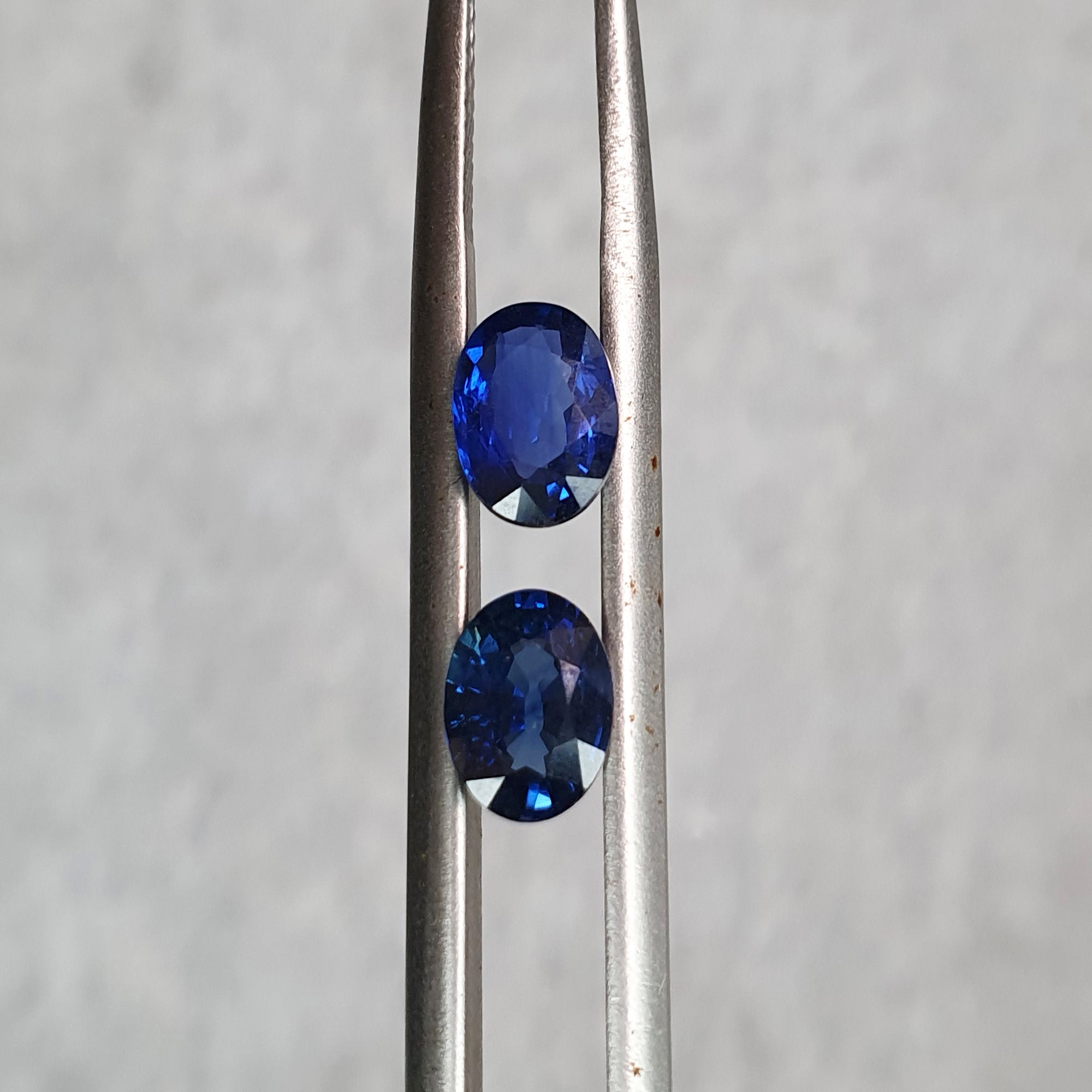 Blue Sapphire Oval Pair 1.70CT M747