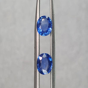 Blue Sapphire Oval Pair 1.80CT M749
