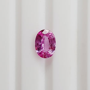 Pink Sapphire Oval 0.85CT M756