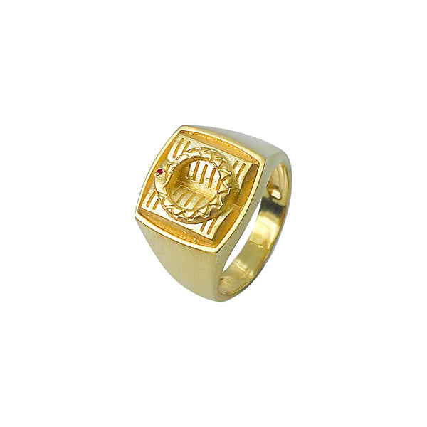 Mahborous Ouroboros Signet Ring 2021-244 - Autium Jewels