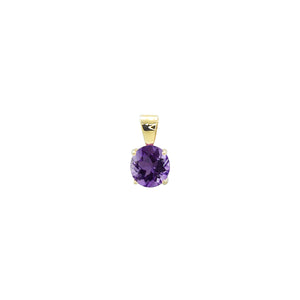 Muno Solitaire Pendant - Semi Precious Round 2021-063