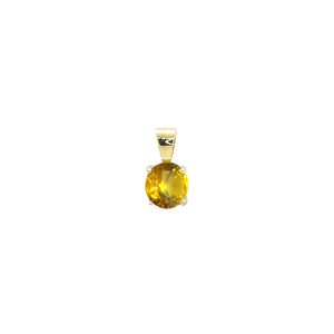 Muno Solitaire Pendant - Semi Precious Round 2021-063