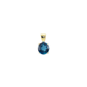 Muno Solitaire Pendant - Semi Precious Round 2021-063