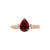 Nurja Three Stone Ring - Semi Precious Pear 2020-156