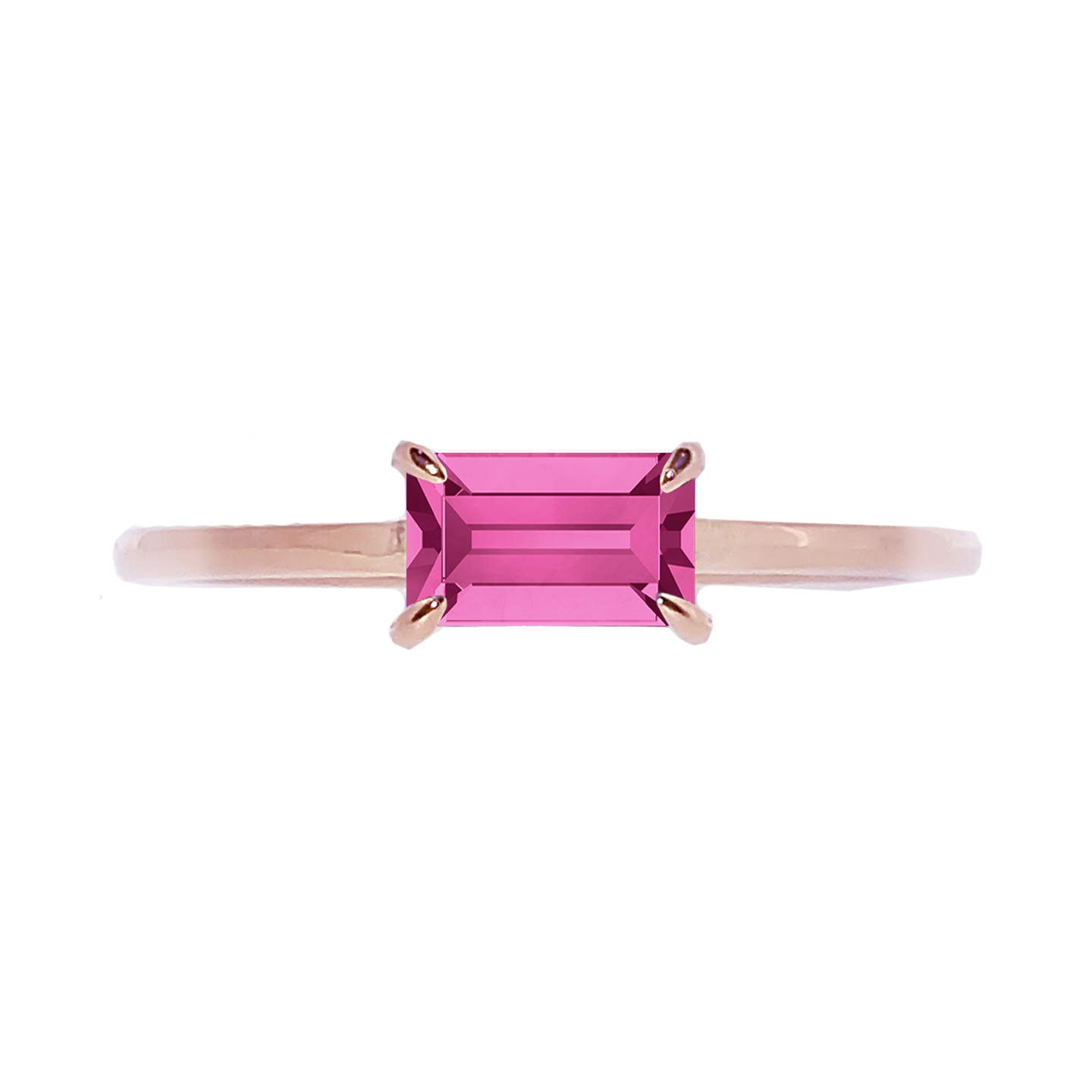 Janico Sapphire Horizontal Ring