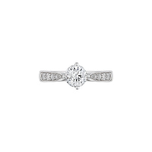 Uno Tiero Solitaire Engagement Ring 0.6-1CT R808 AG654