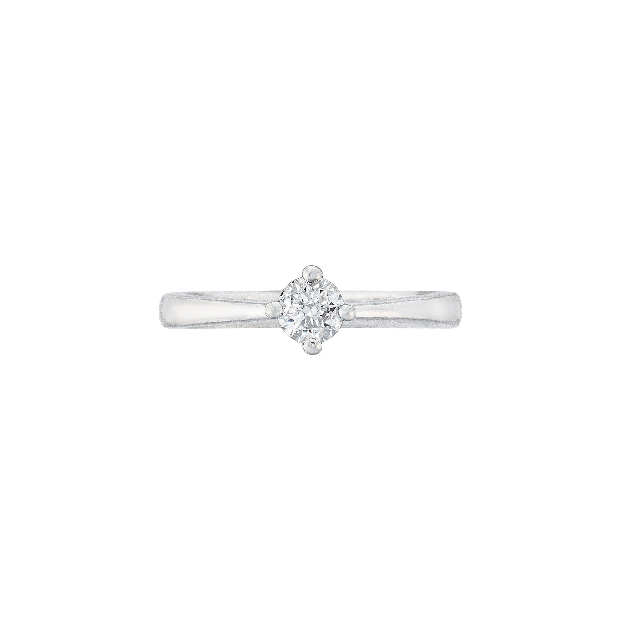 Uno Fourem Solitaire Engagement Ring SR1890 AG813