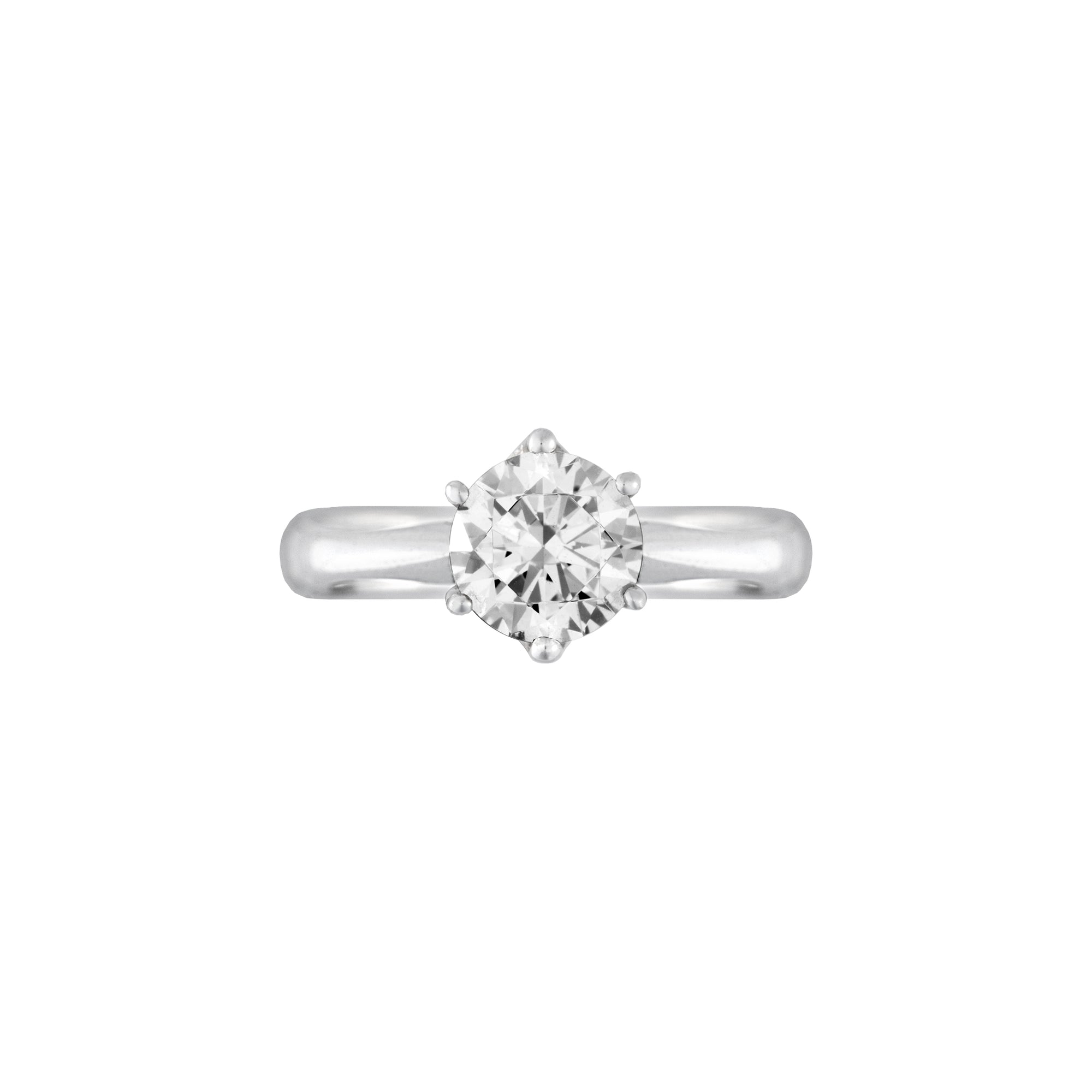 Uno Trellis Solitaire Engagement Ring 0.6 - 1.5CT SR1938 AG655